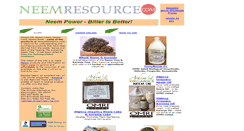 Desktop Screenshot of neemresource.com